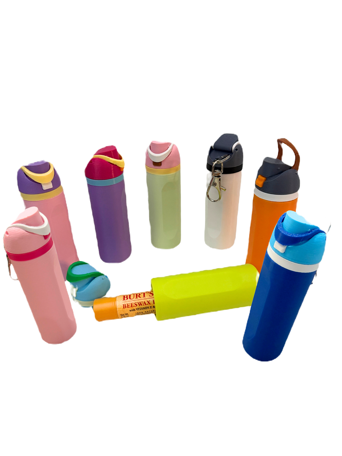 Mini Bottle Keychain