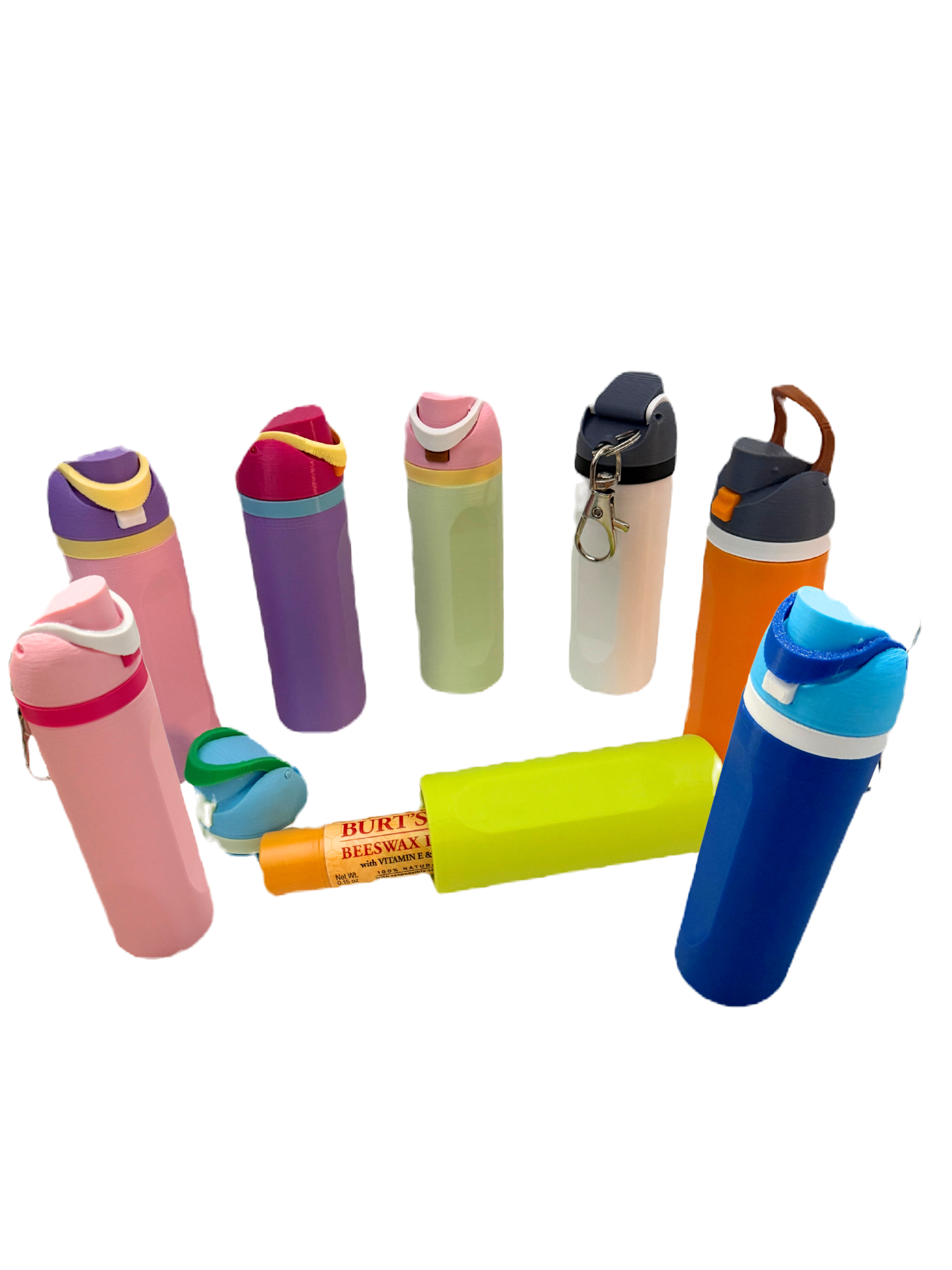 Mini Bottle Keychain